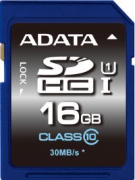 Adata/ SDHC/ 16GB/ UHS-I U1 /  Class 10  (ASDH16GUICL10-R)