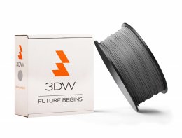 3DW - PLA filament 1,75mm šedá, 0,5 kg,tisk190-210°C  (D12219)