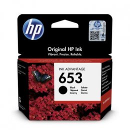 HP 653 černá inkoustová náplň (3YM75AE)  (3YM75AE)