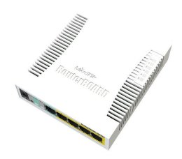 Mikrotik Cloud Smart Switch CSS106-1G-4P-1S (RB260GSP), 5x 1G, 1x SFP, PoE switch  (RB260GSP)