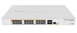 MIKROTIK CRS328-24P-4S+RM 24-port Gigabit Cloud Router Switch  (CRS328-24P-4S+RM)