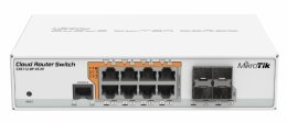 MikroTik CRS112-8P-4S-IN  Cloud Router Switch  (CRS112-8P-4S-IN)