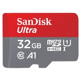 SanDisk Ultra/ micro SDHC/ 32GB/ UHS-I U1 /  Class 10/ + Adaptér  (SDSQUA4-032G-GN6MA)