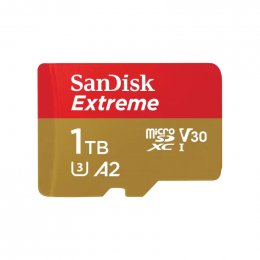 SanDisk Extreme/ micro SDXC/ 1TB/ UHS-I U3 /  Class 10/ + Adaptér  (SDSQXAV-1T00-GN6MA)