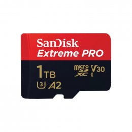 SanDisk Extreme PRO/ micro SDXC/ 1TB/ UHS-I U3 /  Class 10/ + Adaptér  (SDSQXCD-1T00-GN6MA)