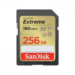 SanDisk Extreme/ SDXC/ 256GB/ UHS-I U3 /  Class 10  (SDSDXVV-256G-GNCIN)