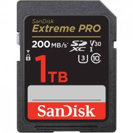 SanDisk Extreme PRO/ SDXC/ 1TB/ UHS-I U3 /  Class 10/ Černá  (SDSDXXD-1T00-GN4IN)