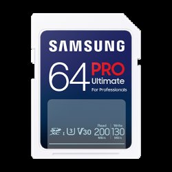 Samsung SDXC PRO ULTIMATE/ SDXC/ 64GB/ Class 10  (MB-SY64S/WW)