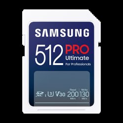 Samsung SDXC PRO ULTIMATE/ SDXC/ 512GB/ Class 10  (MB-SY512S/WW)