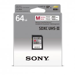 SONY SF64M/ SD/ 64GB/ 260MBps/ UHS-I U3 /  Class 10  (SF64M)