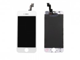 LCD displej pro Apple iPhone 5S / SE bílá (INCELL X) 