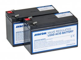 AVACOM AVA-RBP02-12090-KIT - baterie pro UPS CyberPower, EATON, Effekta, FSP Fortron, HP, Legrand  (AVA-RBP02-12090-KIT)